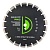 Диск алмазный сегментный Laser PRO D350*2.8*25.4 (40*3.2*12/18) асфальт
