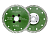 Алмазный отрезной диск GREEN D125/M14